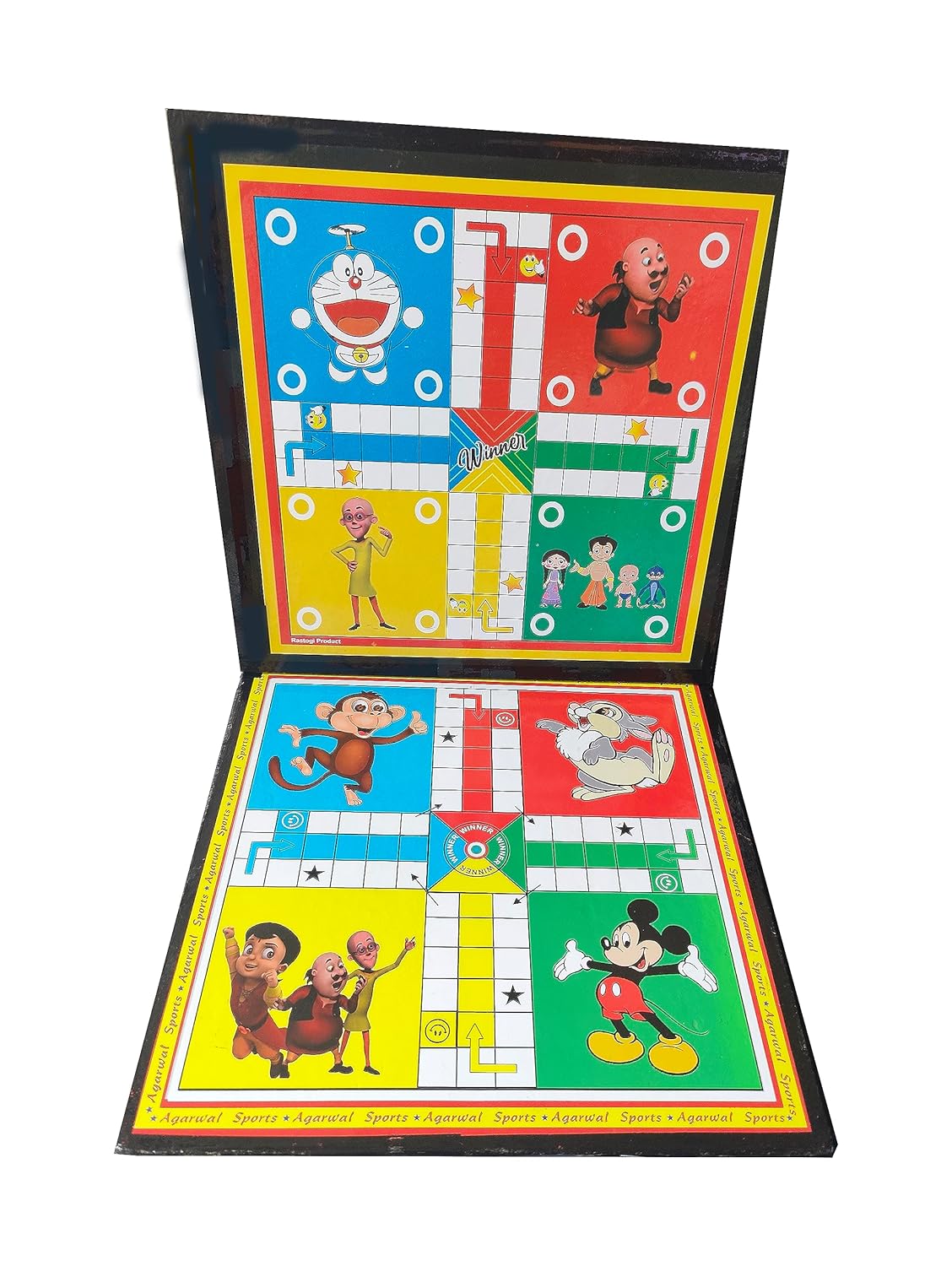 3-in-1 Wooden Board Game Set – Ludo, Chess & Snake & Ladders