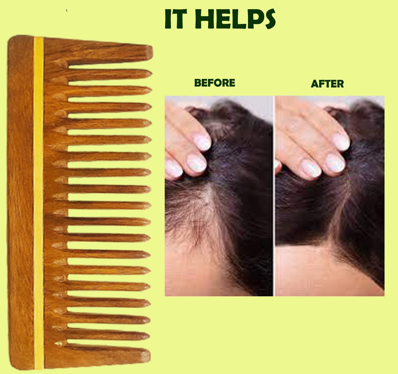 Original Neem Comb Set