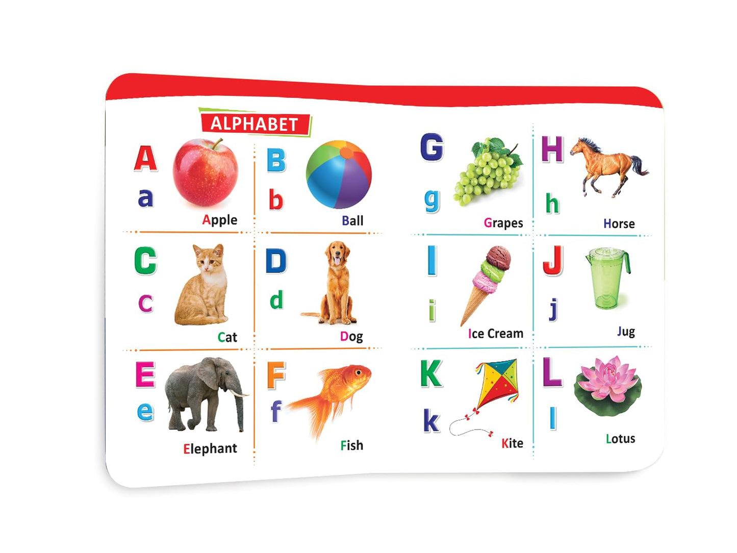 All-In-One Early Learning Board Book for Kids (Ages 2-6)