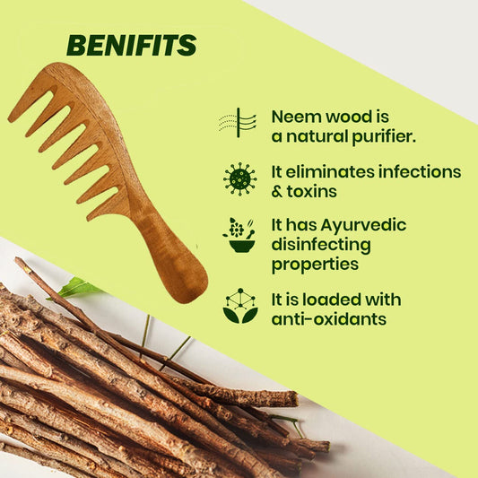 Original Neem Comb Set